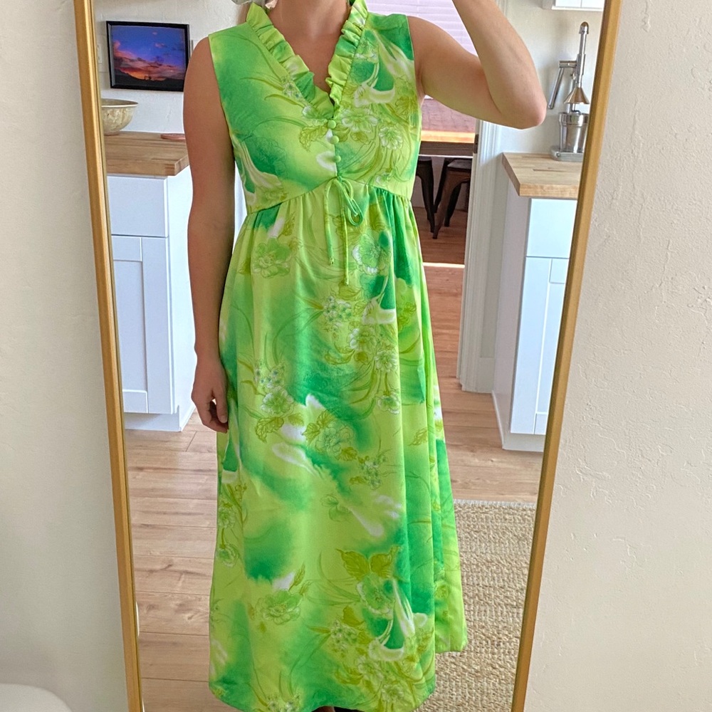 60s hawaiian dress - Picture 8 of 8